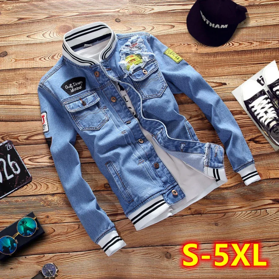 Men'S Shoes For Jeans - New 2026 Men's Denim Jackets Fashion