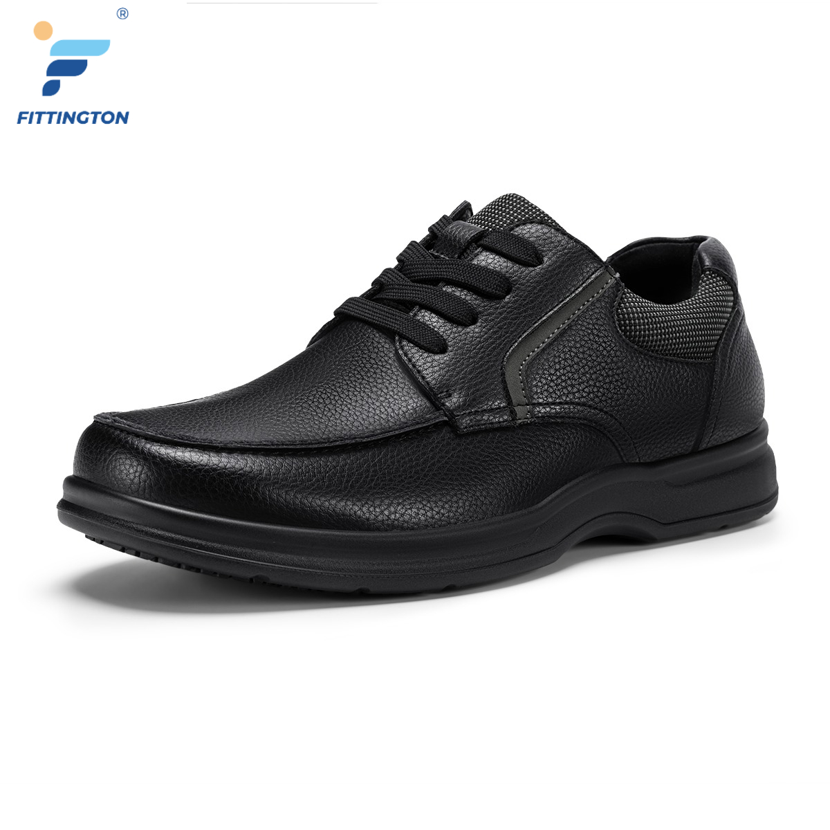 Men Shoes For Office Work - Fitington Dress Shoes Extra Wide Toe