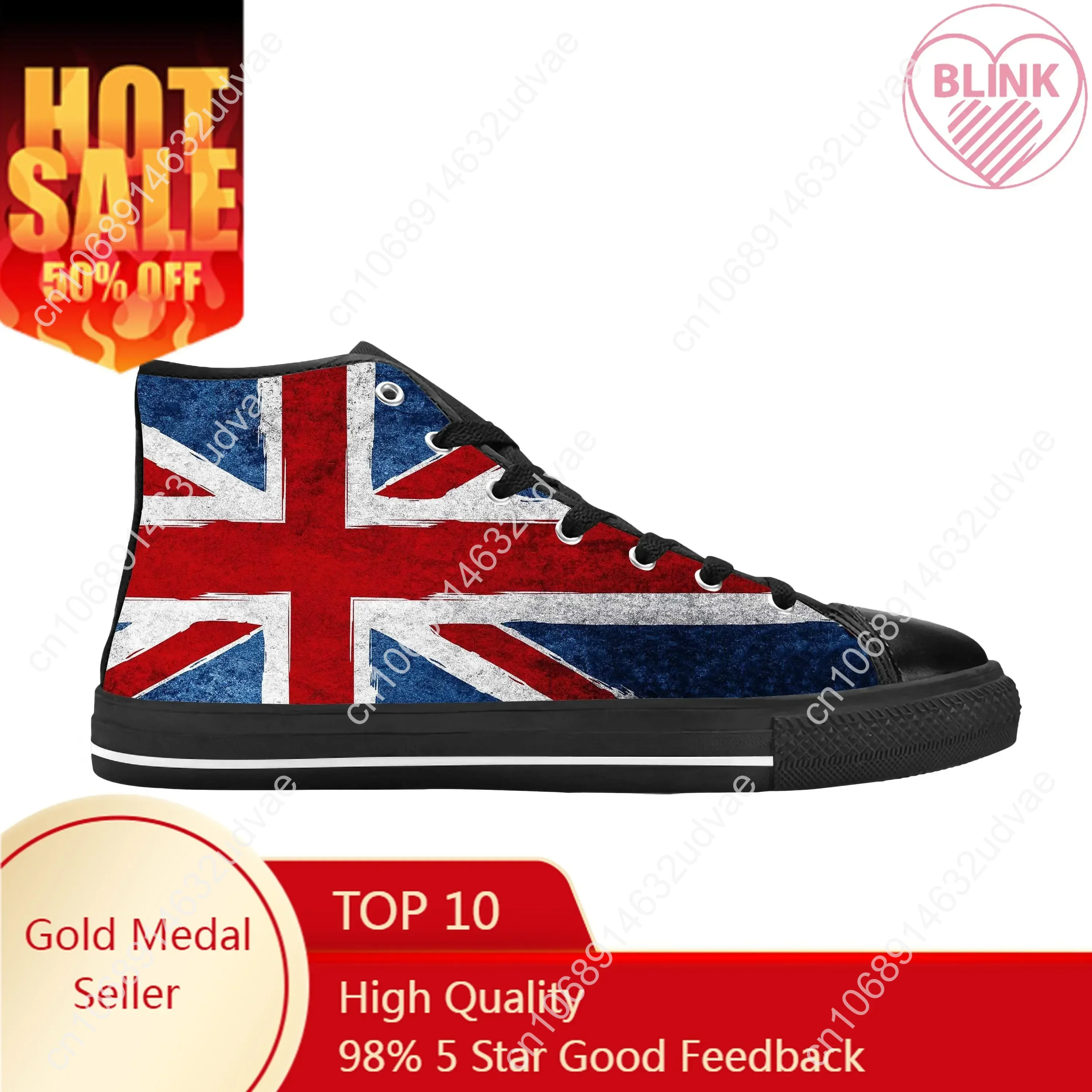 Men Shoes Uk - UK England Union Jack British Great