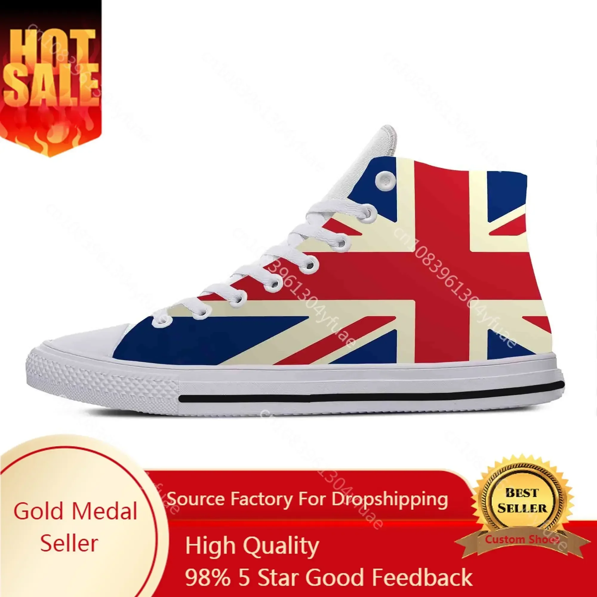Men Shoes Uk - UK England Union Jack British Great