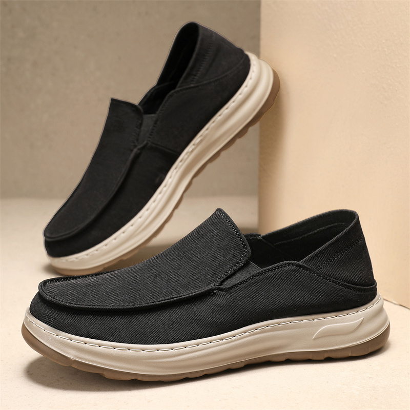 Men Shoes For Office Work - Breathable Mens Suede Leather Loafers Non