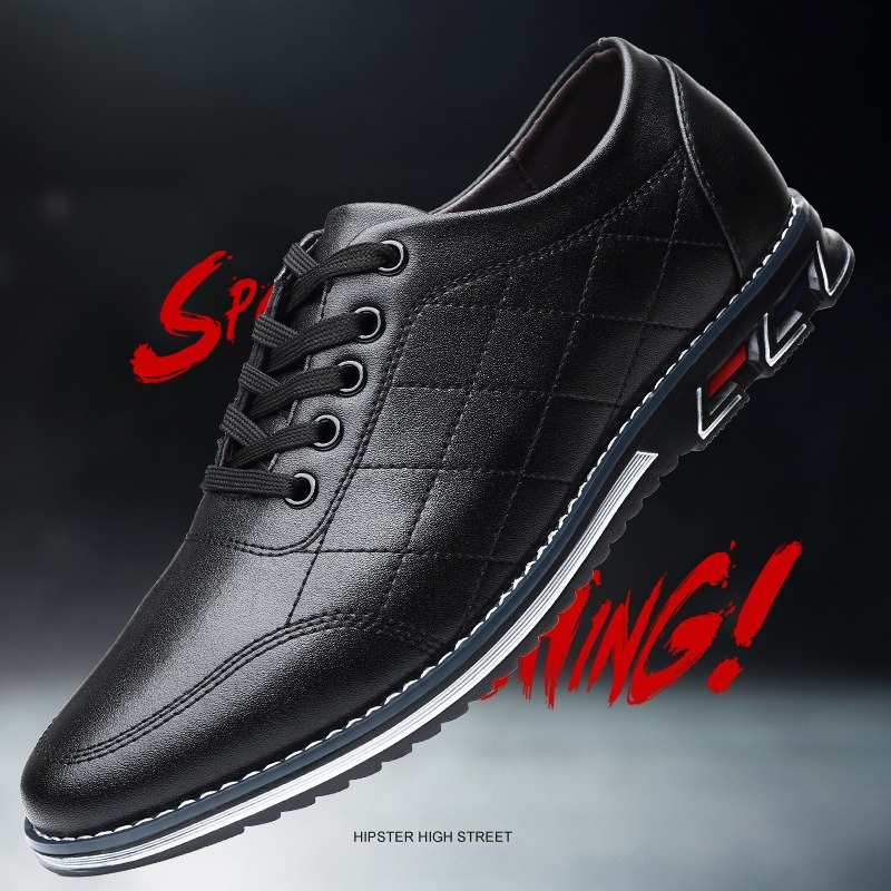 Size 38-48 Red Business Casual - огляд і ціна Men Shoes Red Bottom
