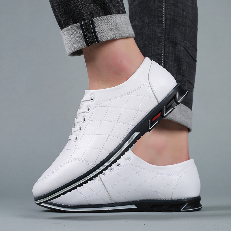 Size 38-48 Red Business Casual - огляд і ціна Men Shoes Red Bottom