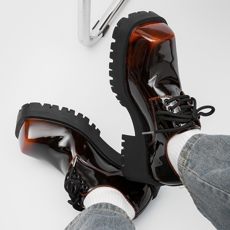 Men's thick soled leather shoe - огляд і ціна Men Shoes For Office Work