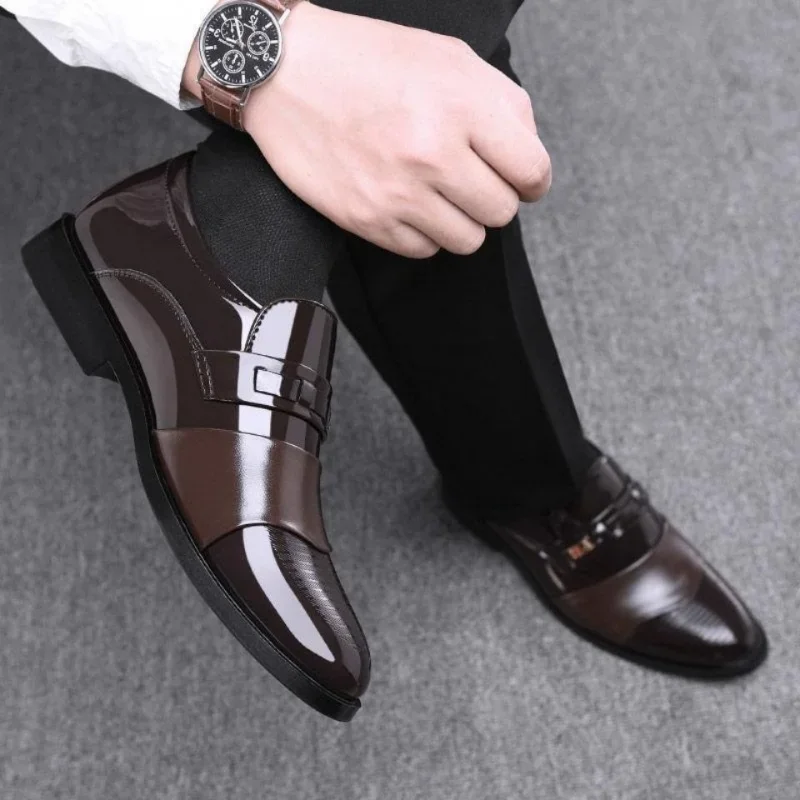 Leather Shoes for Men Wedding  - огляд і ціна Men Shoes For Office Work