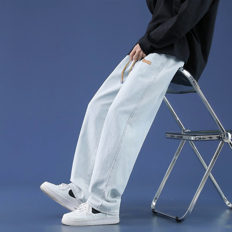 Summer Thin Men's Baggy Jeans  - огляд і ціна Men'S Shoes For Jeans
