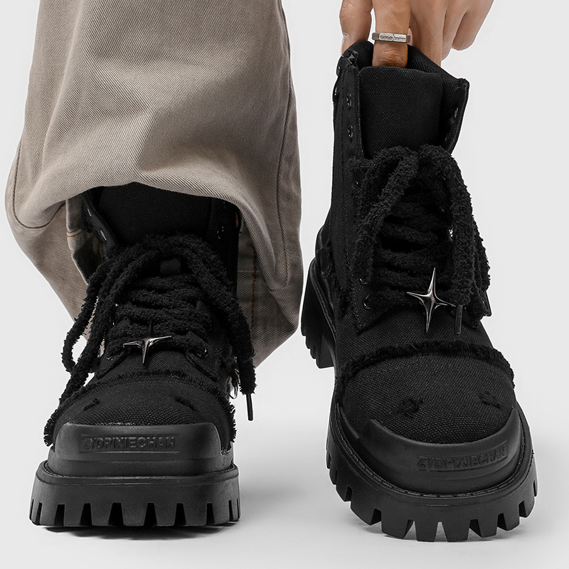 Men's High Top Platform Boots  - огляд і ціна Men'S Shoes For Work