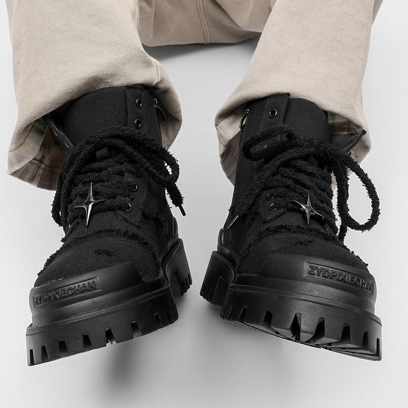 Men's High Top Platform Boots  - огляд і ціна Men'S Shoes For Work