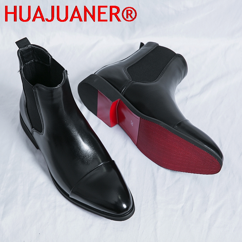 British Style Men's Black Chel - огляд і ціна Men'S Shoes Qn