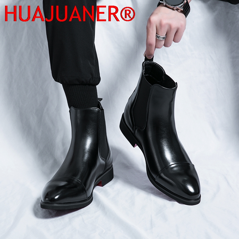 British Style Men's Black Chel - огляд і ціна Men'S Shoes Qn