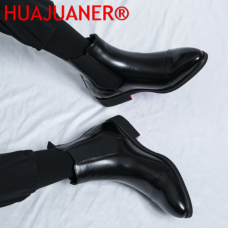 British Style Men's Black Chel - огляд і ціна Men'S Shoes Qn