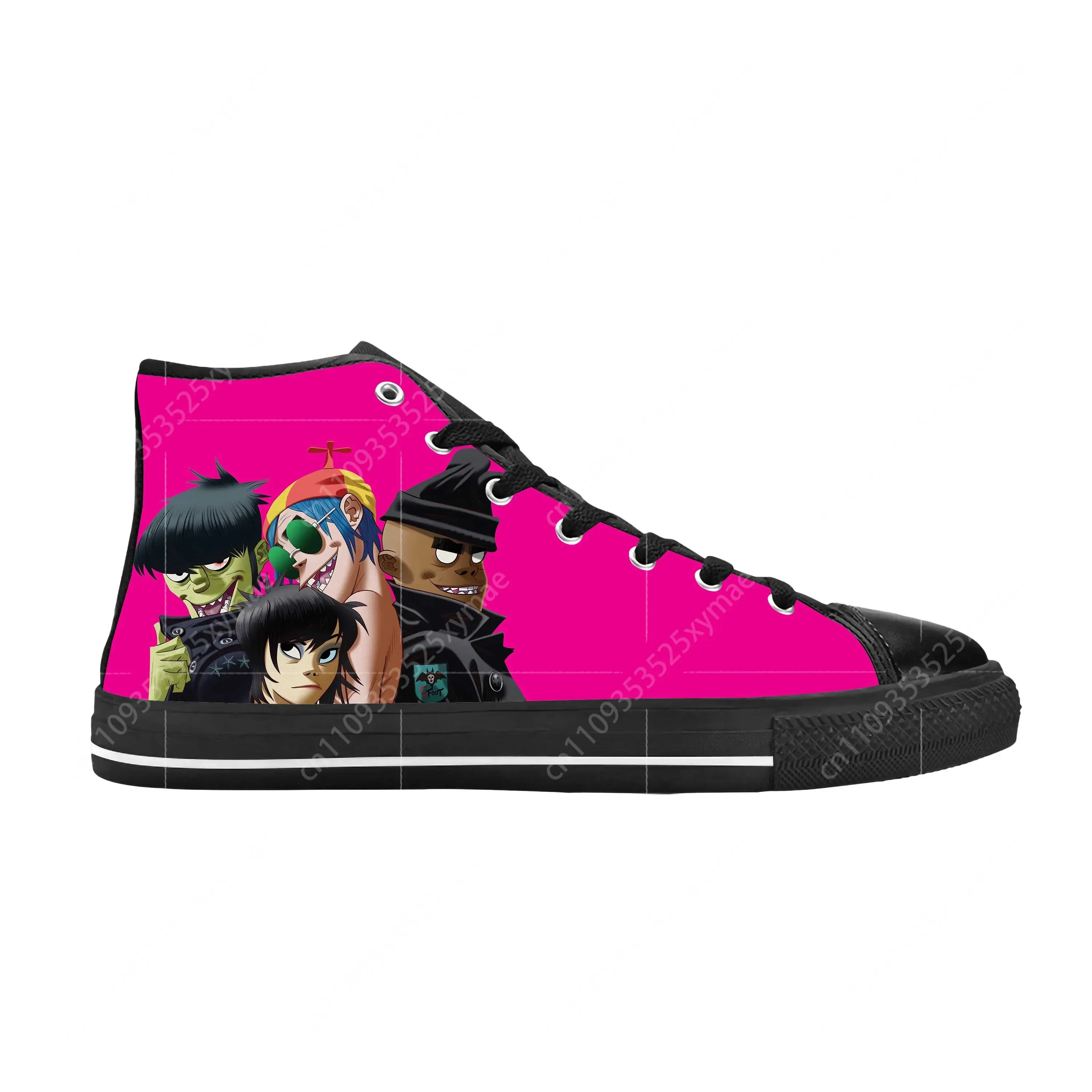 Gorillaz UK Rock Band Hip-Hop  - огляд і ціна Men Shoes Uk