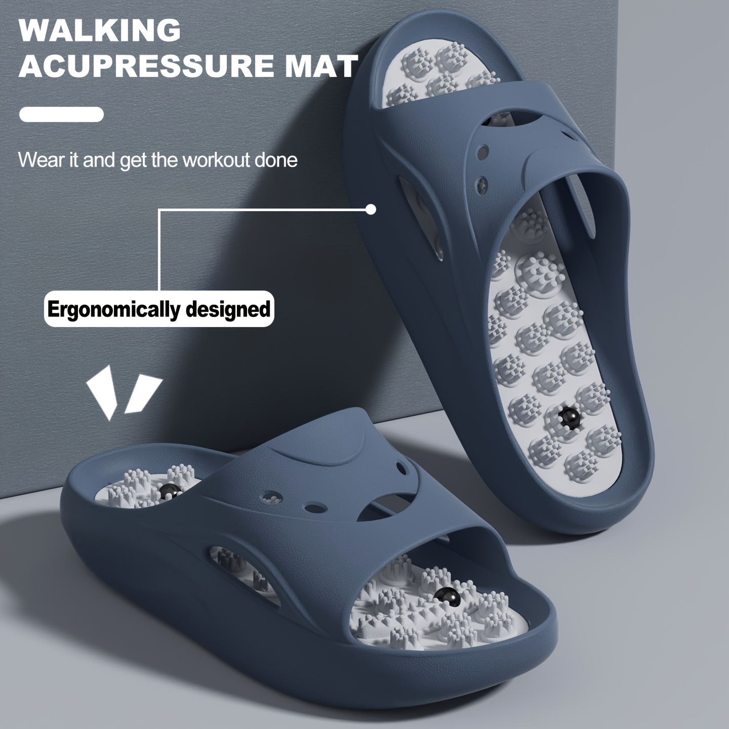 Women Men EVA Massage Slippers - огляд і ціна Men Shoes Size
