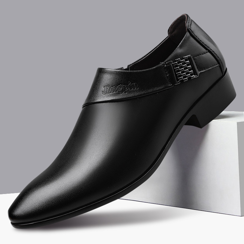 Men PU Leather Shoes Formal Dr - огляд і ціна Men Shoes For Office Work
