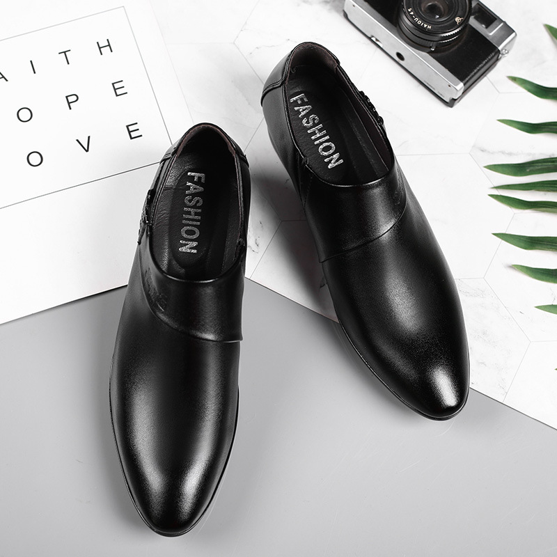 Men PU Leather Shoes Formal Dr - огляд і ціна Men Shoes For Office Work