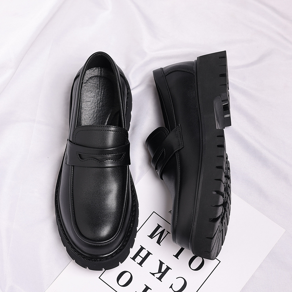 New Men's Loafers Slip On PU L - огляд і ціна Men'S Shoes Qn
