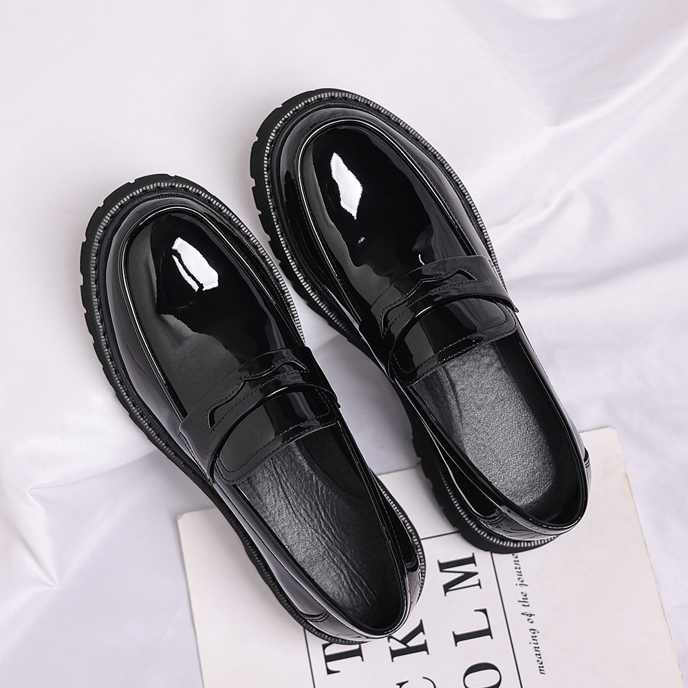 New Men's Loafers Slip On PU L - огляд і ціна Men'S Shoes Qn