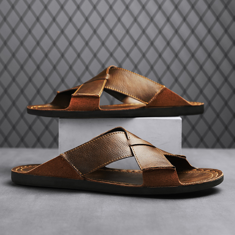 Fashion Genuine Leather Men Sl - огляд і ціна Men'S Shoes Qn