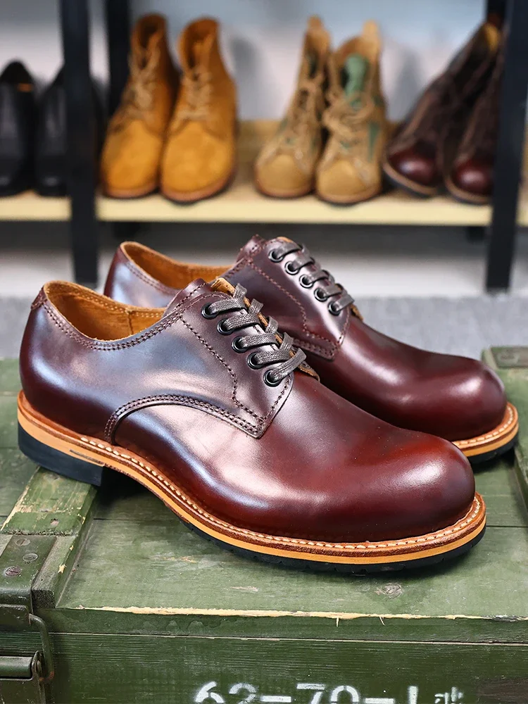 Durable Goodyear Edge Motorcyc - огляд і ціна Men Shoes Red Bottom