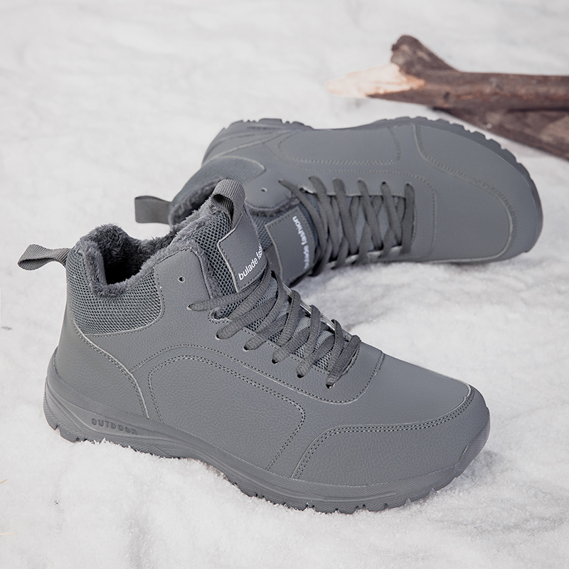 Winter Men's Boots Warm Plush  - огляд і ціна Men'S Shoes Qn
