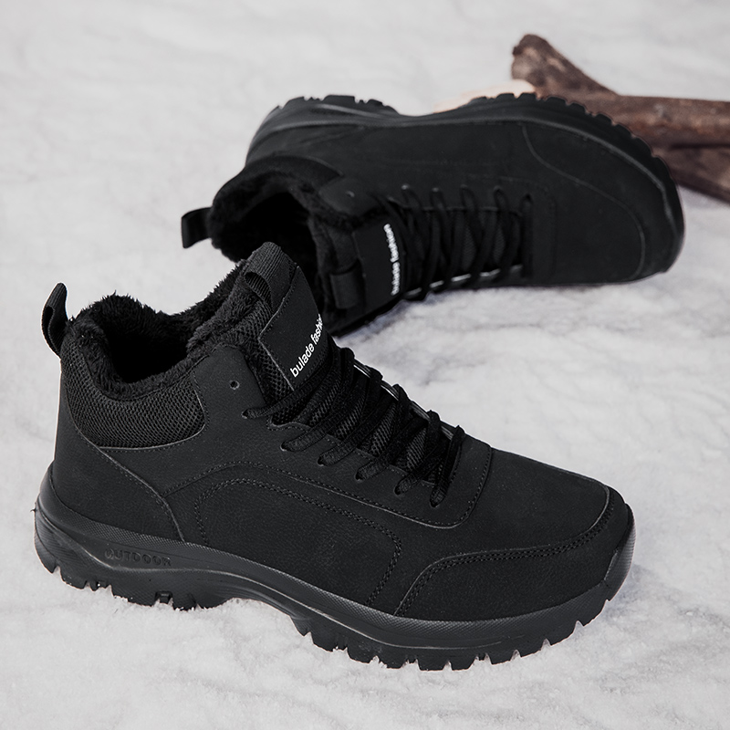 Winter Men's Boots Warm Plush  - огляд і ціна Men'S Shoes Qn