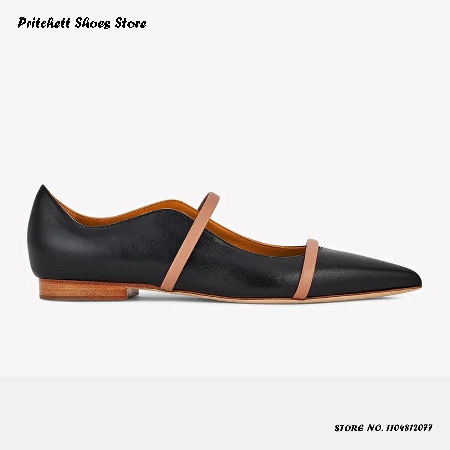 Women's Dual-straps Leather Ba - огляд і ціна Men Shoes Size