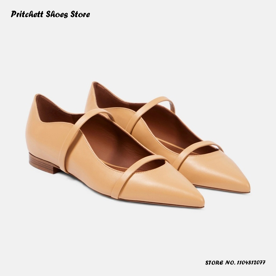 Women's Dual-straps Leather Ba - огляд і ціна Men Shoes Size