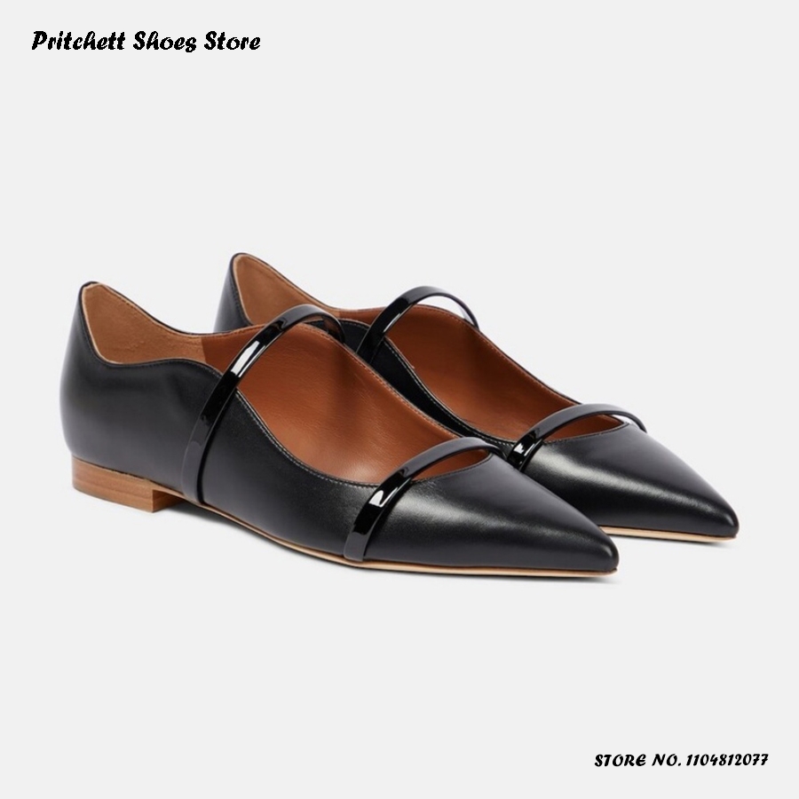 Women's Dual-straps Leather Ba - огляд і ціна Men Shoes Size