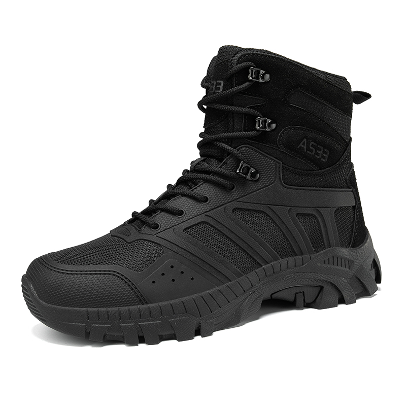 Men Tactical Boots Lace Up Des - огляд і ціна Men'S Shoes For Work