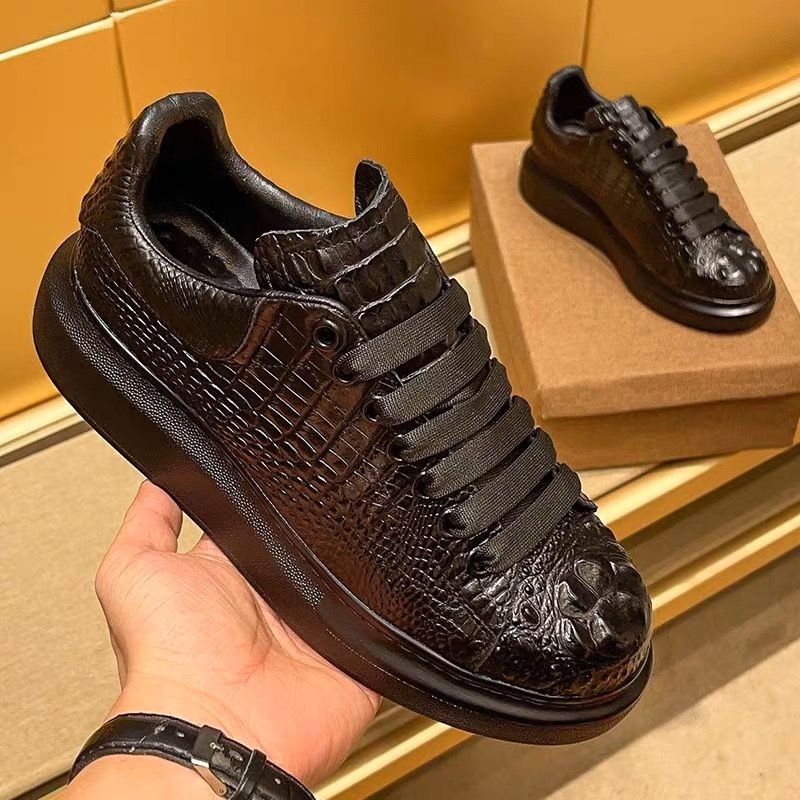 2025 summer crocodile print bl - огляд і ціна Men Shoes Runners