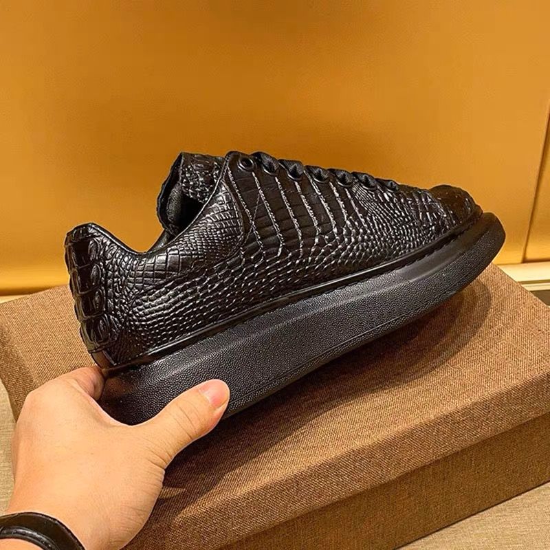 2025 summer crocodile print bl - огляд і ціна Men Shoes Runners