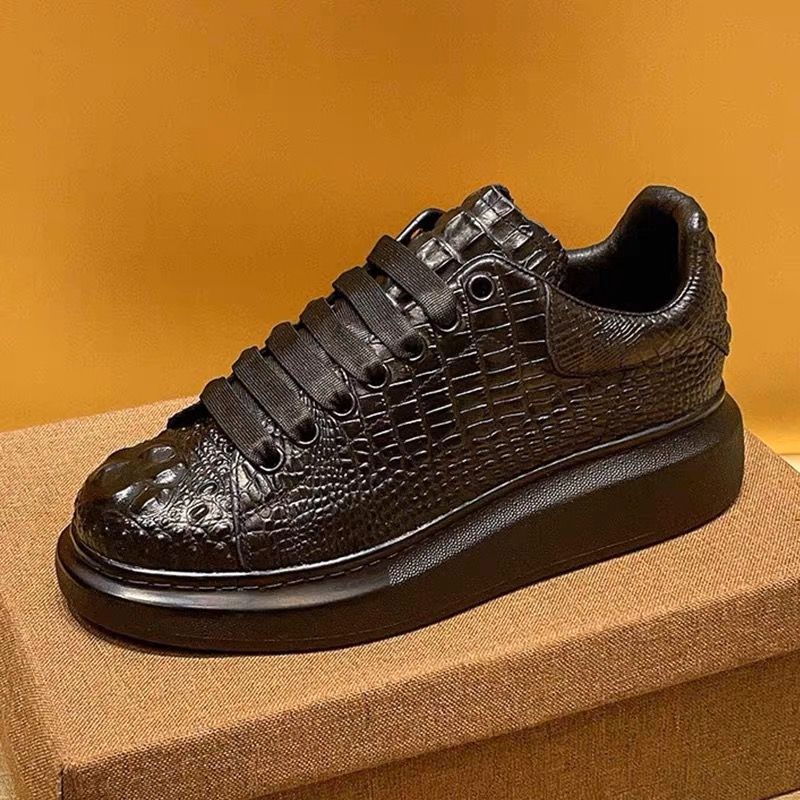 2025 summer crocodile print bl - огляд і ціна Men Shoes Runners