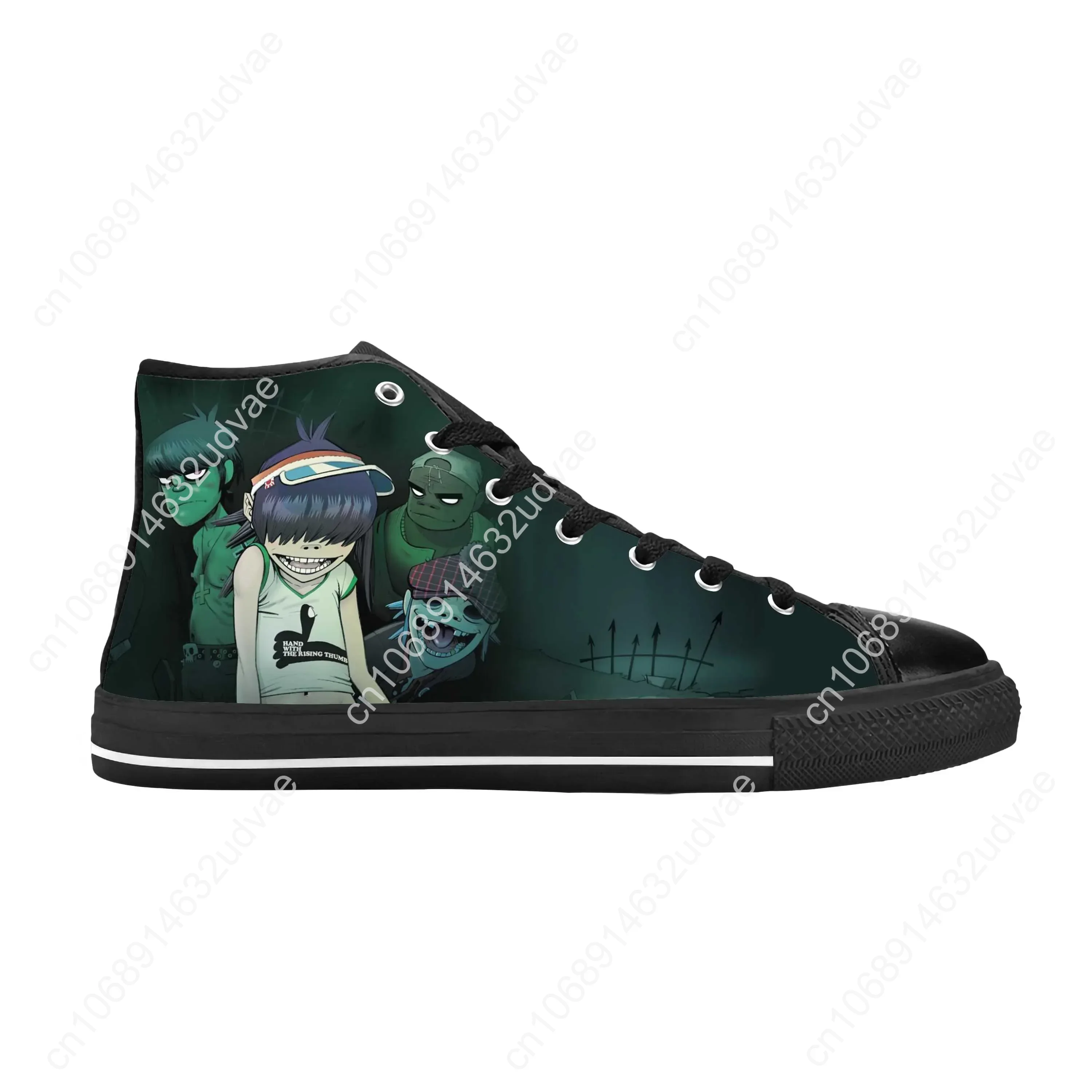 Gorillaz UK Rock Band Hip-Hop  - огляд і ціна Men Shoes Uk