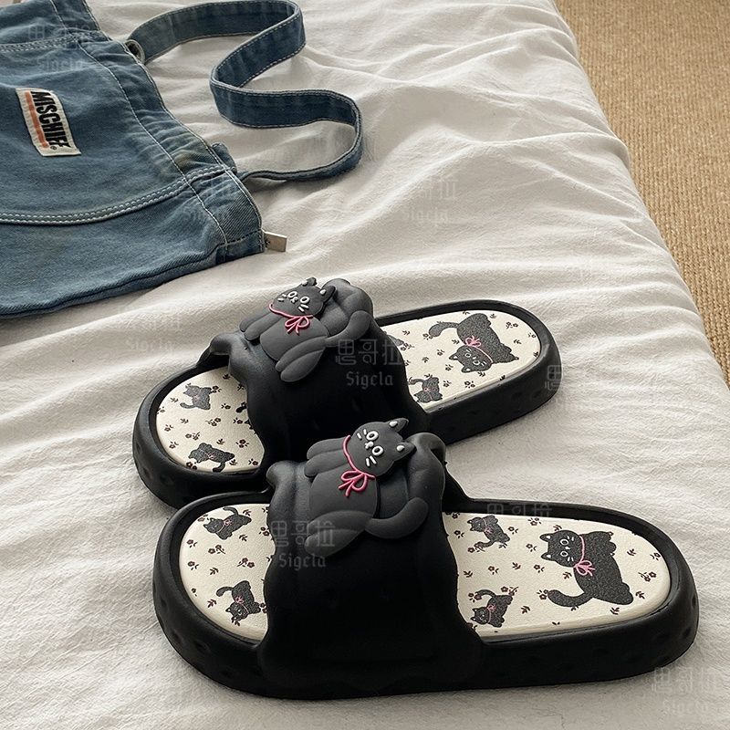 Printting Cute Bear Women Slip - огляд і ціна Men'S Shoes For Summer