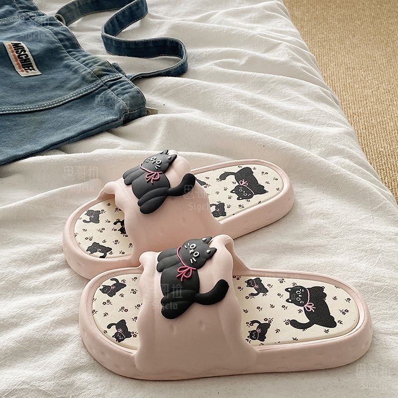 Printting Cute Bear Women Slip - огляд і ціна Men'S Shoes For Summer