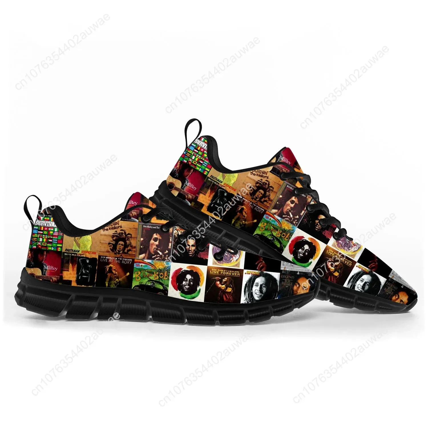 Bob Marley Reggae Rasta Music  - огляд і ціна Men'S Shoes Qn