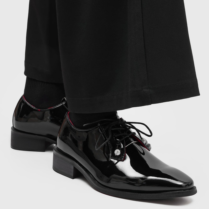 Men's shoes 2026 new shiny red - огляд і ціна Men Shoes Red Bottom