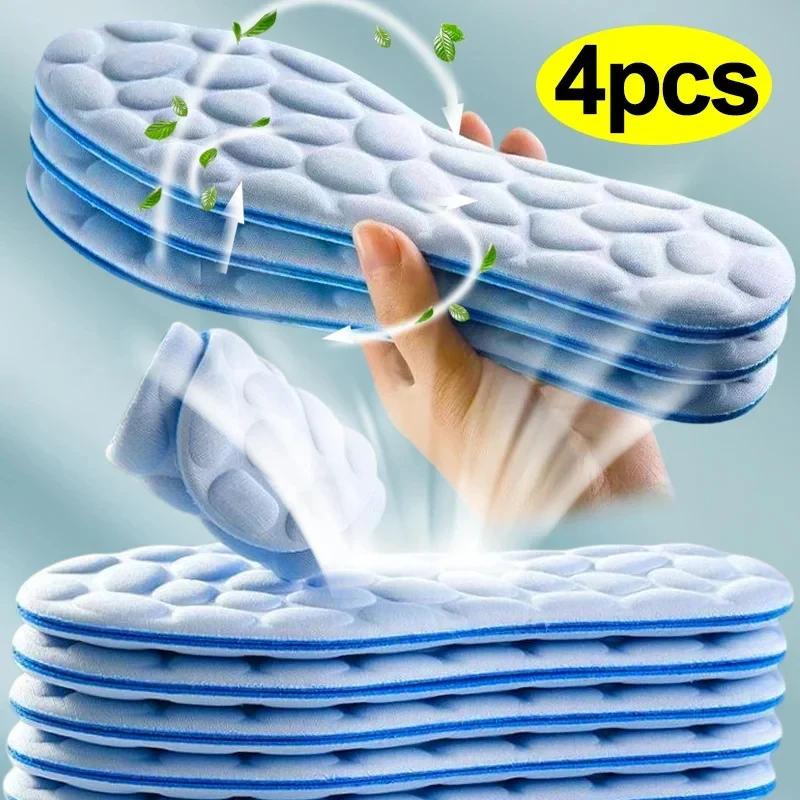 2/4pcs Soft Massage Memory Foa - огляд і ціна Men Shoes Runners