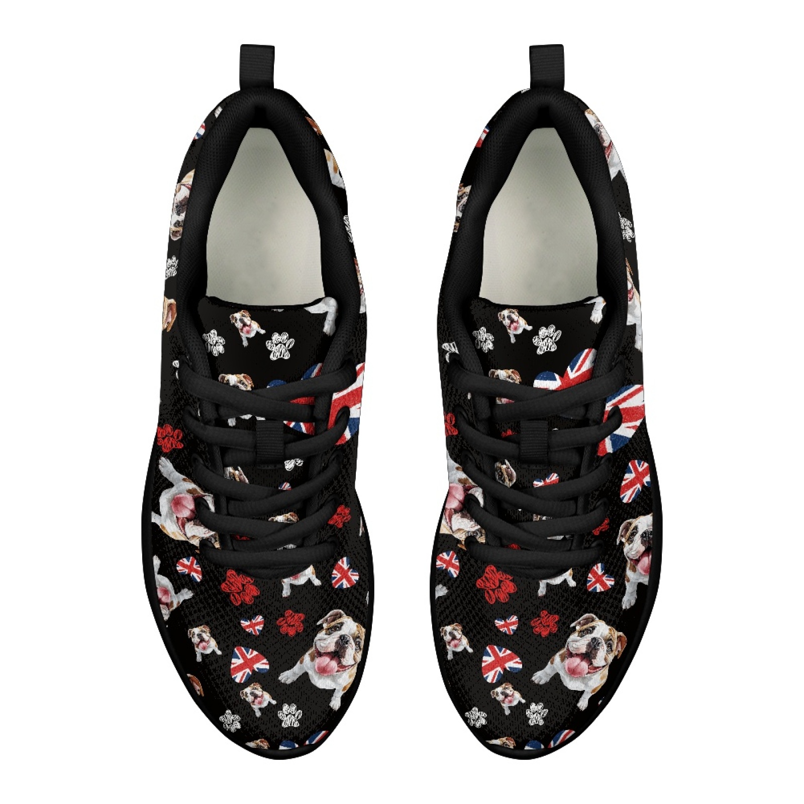 UK Pug Dog Pattern Summer Mesh - огляд і ціна Men Shoes Uk