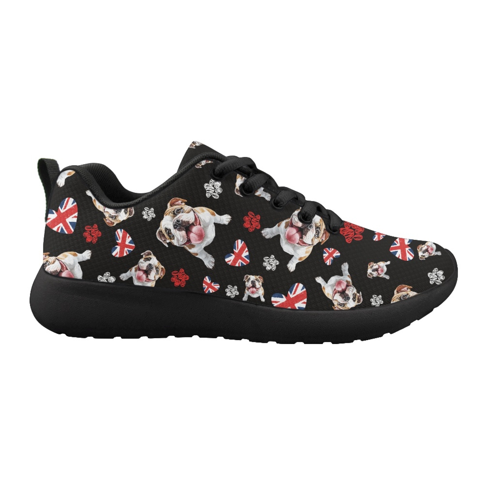 UK Pug Dog Pattern Summer Mesh - огляд і ціна Men Shoes Uk
