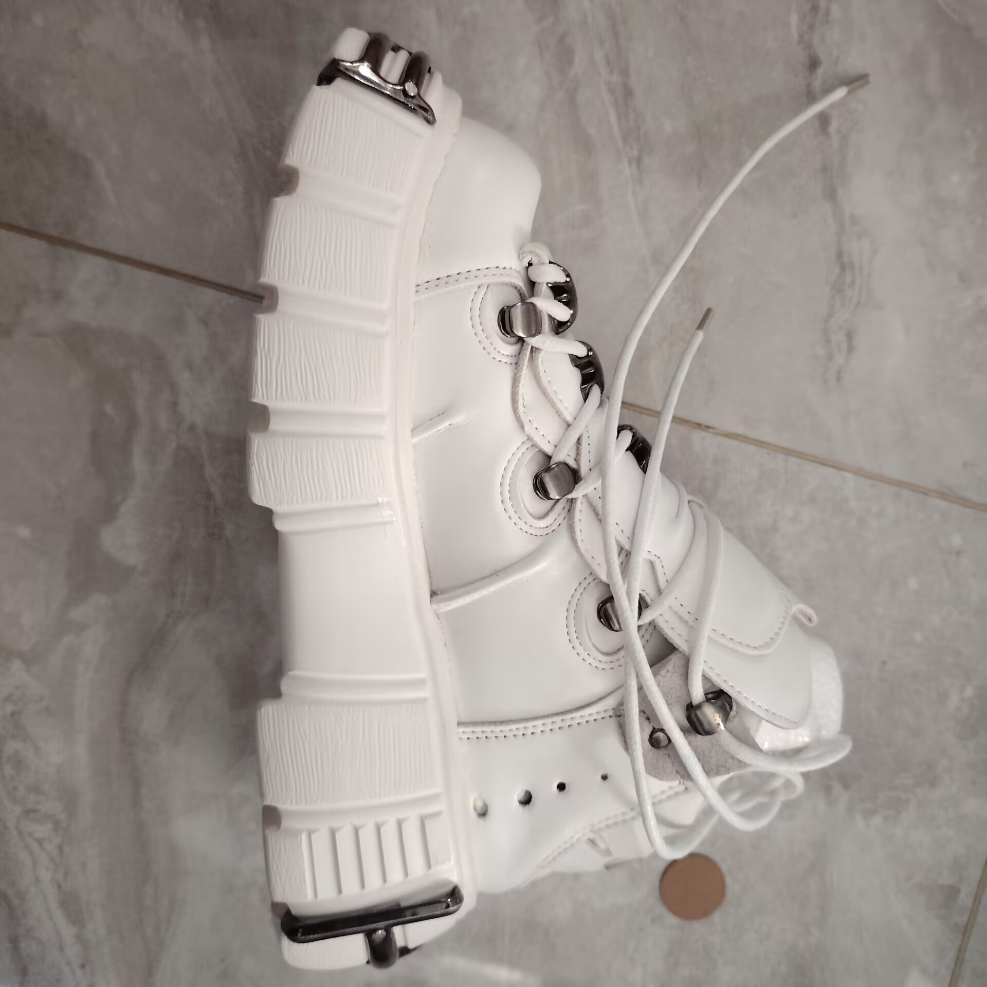 2026 Women Goth Leather Heavy  - огляд і ціна Men'S Shoes Qn
